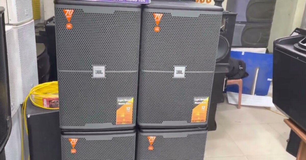 Đánh giá loa JBL 6120: Thiết kế mạnh mẽ đầy sang trọng