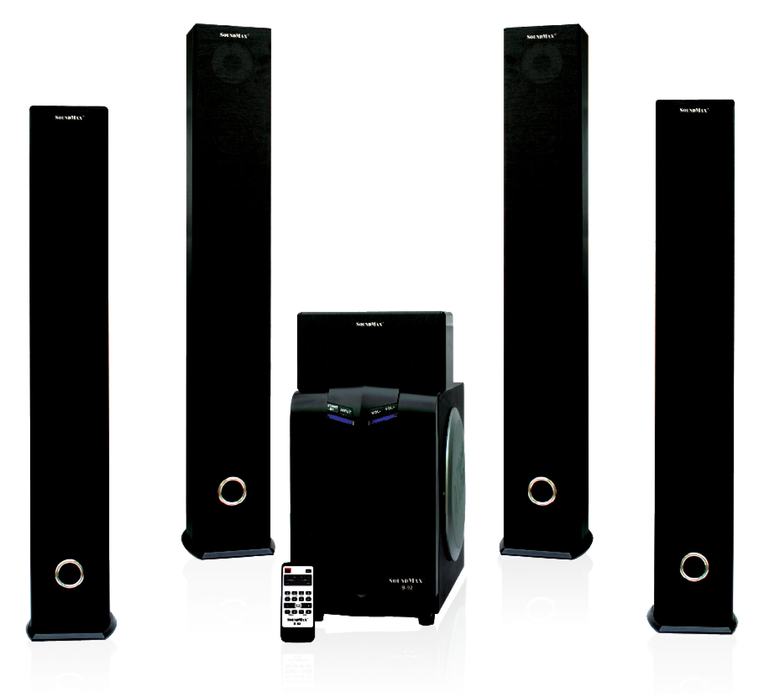 Đánh giá loa vi tính Soundmax B91 (B-91), 5.1- trải nghiệm âm thanh rạp hát