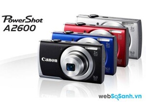 Đánh giá máy ảnh Canon PowerShot A2600