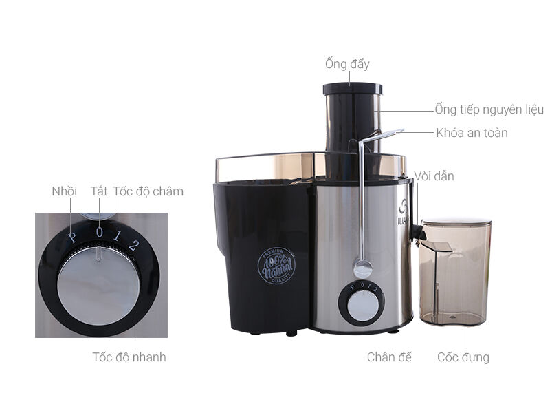 Đánh giá máy ép trái cây Ilian có tốt không, giá bao nhiêu tiền?