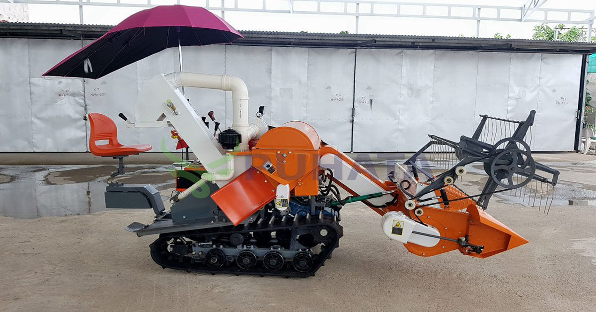 Đánh giá máy gặt đập liên hợp mini thương hiệu Puhata có tốt không?
