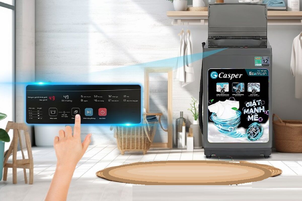 Đánh giá máy giặt Casper 8.5 kg WT-85NG1: Giá chưa tới 4 triệu mà chất lượng rất tốt