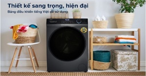 Đánh giá máy giặt cỡ lớn Aqua Inverter 11 kg AQD-DD1102G.BK