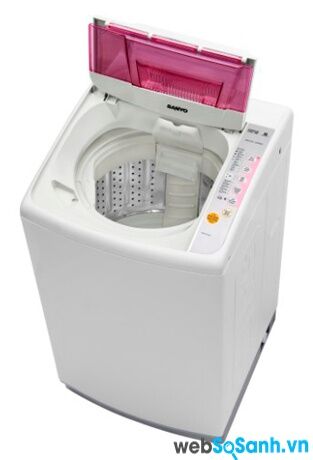 Đánh giá máy giặt giá rẻ Sanyo ASW-S70S2T