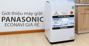 Đánh giá máy giặt giá rẻ Panasonic 7.6 kg NA-F76VG7WRV