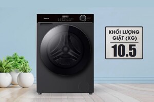 Đánh giá máy giặt Hisense inverter 10.5 kg WF105M3 giá chỉ 7.1 triệu đồng nhưng toàn tính năng hiện đại