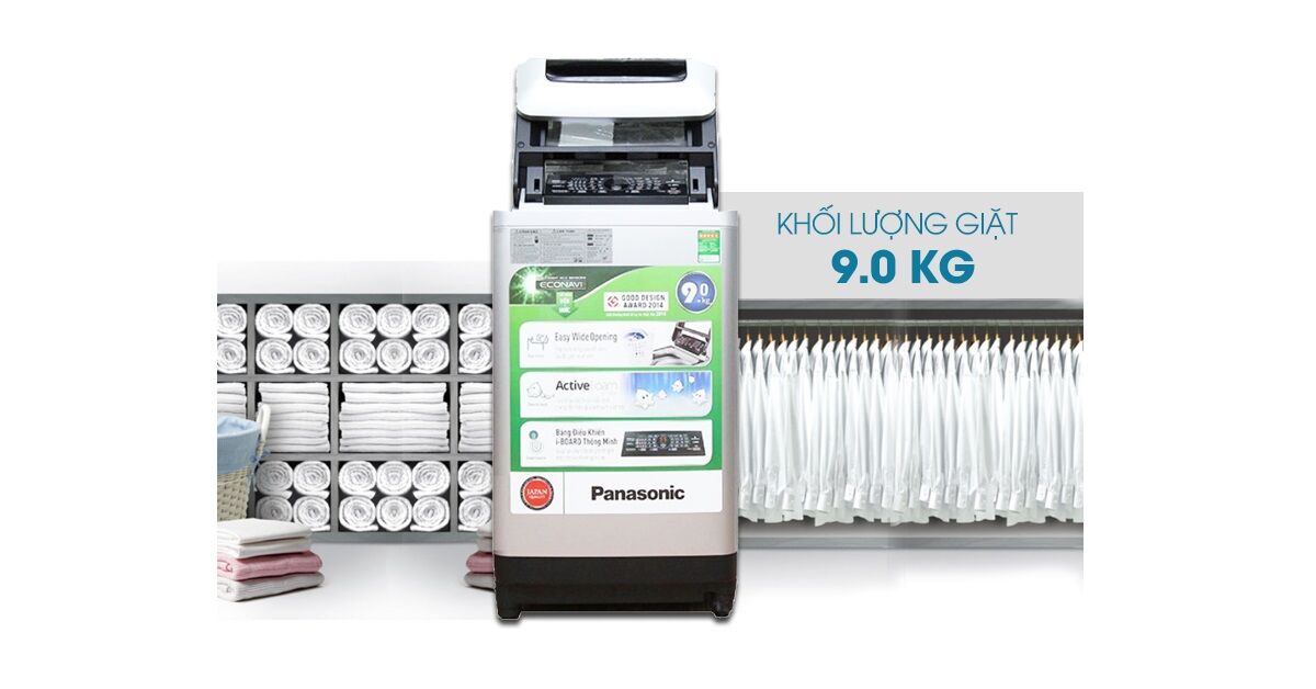 Đánh giá máy giặt Panasonic 9 kg NA-F90X1LRV
