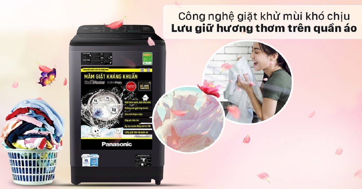Đánh giá máy giặt Panasonic 10kg NA-F100A9BRV trong tầm giá 8 triệu đồng