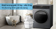 Đánh giá máy giặt Panasonic 10kg NA-S106FC1LV, nên chốt hạ