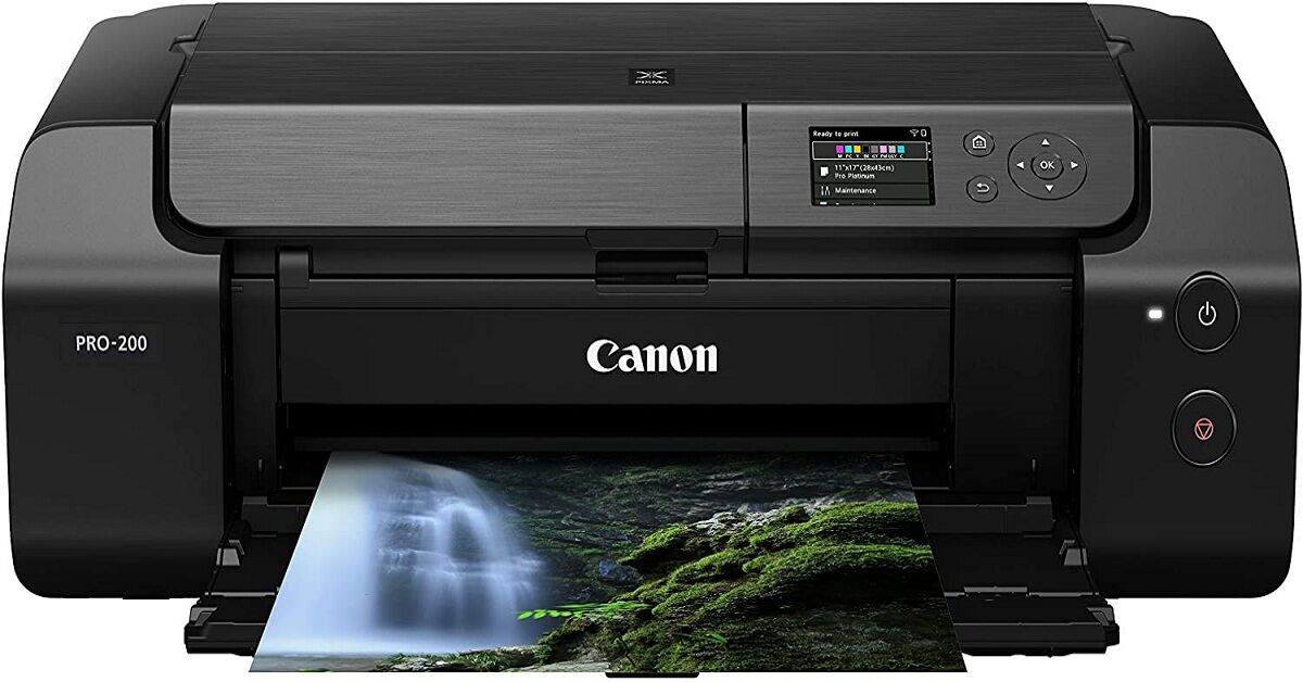 Đánh giá máy in Canon Pixma Pro-200 - máy in ảnh không dây