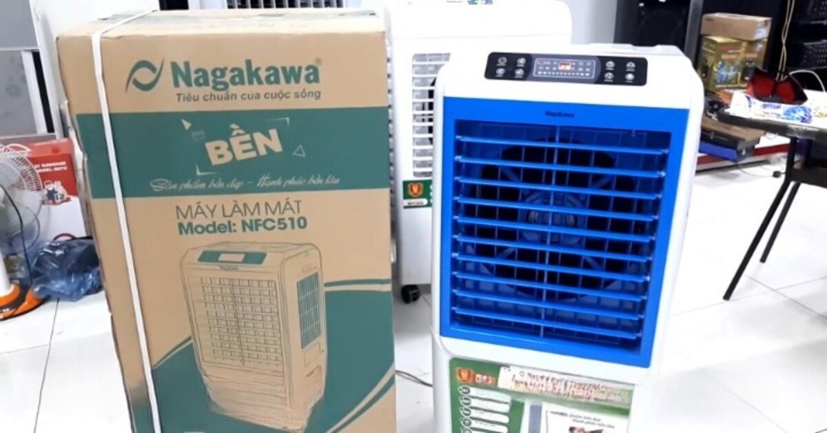 Đánh giá máy làm mát Nagakawa NFC510: Thiết kế sang trọng, tính năng đa dạng