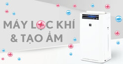 Đánh giá máy lọc không khí Sharp tạo ẩm KC-G60EV-W có tốt không?