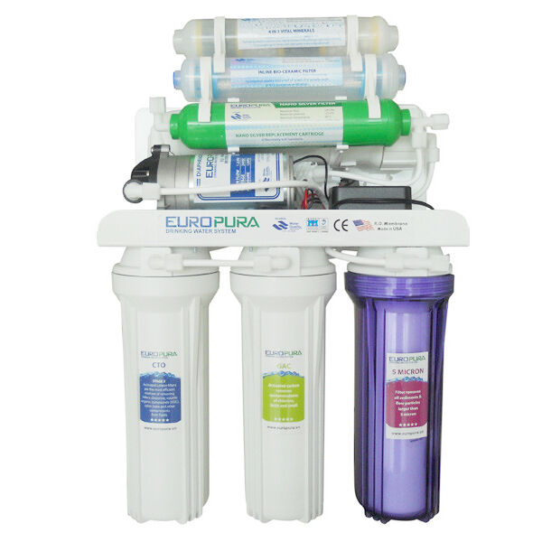 Đánh giá máy lọc nước RO EUROPURA EU107 - 7 cấp lọc (lõi hồng ngoại + lõi khoáng 4in1)