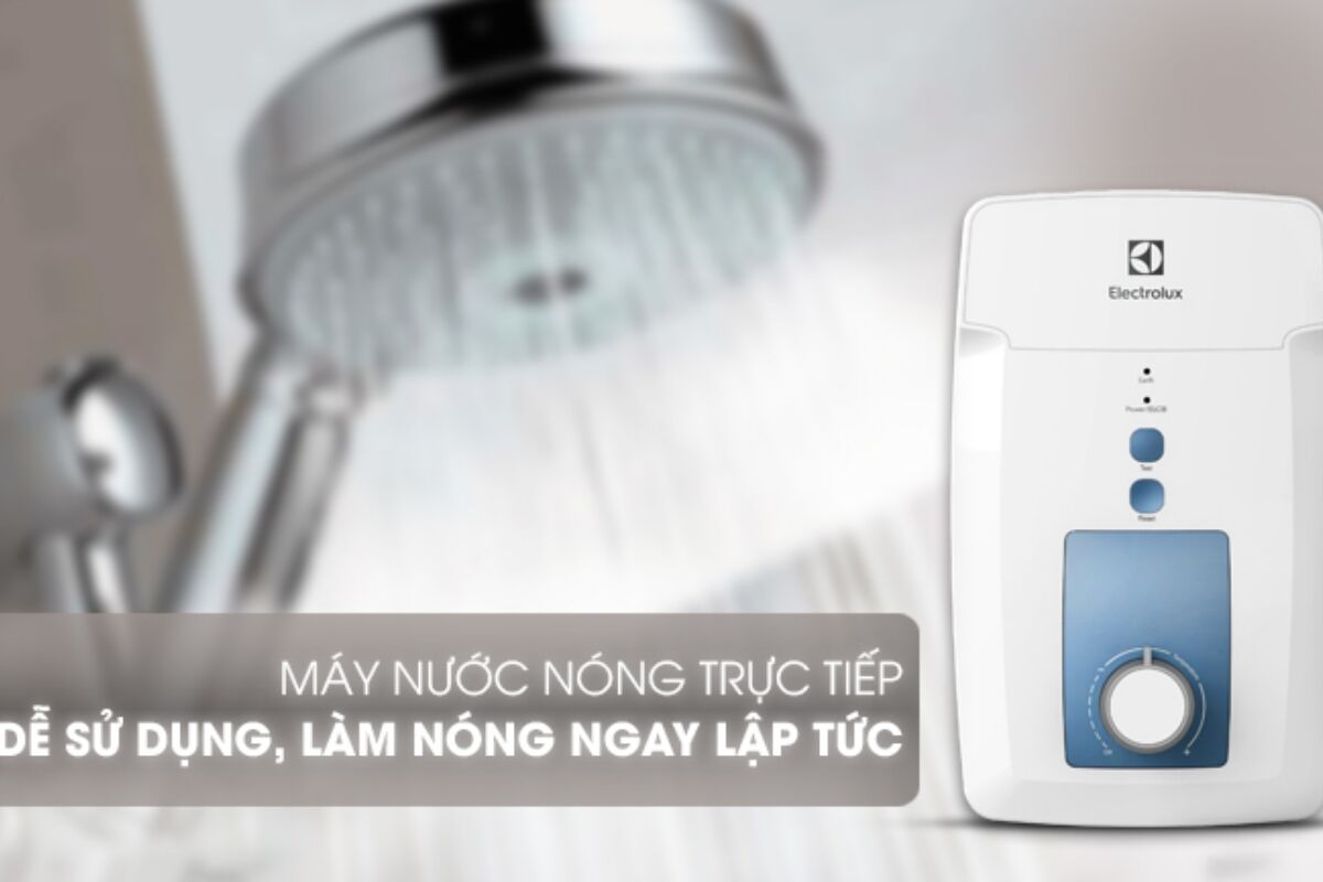 Đánh giá máy nước nóng trực tiếp Electrolux EWE451GX-DWB