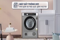 Đánh giá máy sấy quần áo Aqua 8 kg AQH-V800H.SS giá rất rẻ, mà chất lượng tốt khỏi bàn