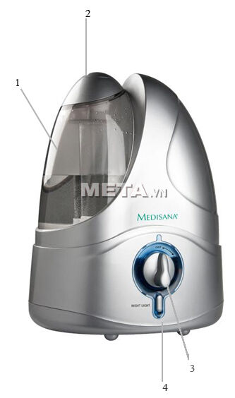 Đánh giá máy tạo độ ẩm UHW của Medisana