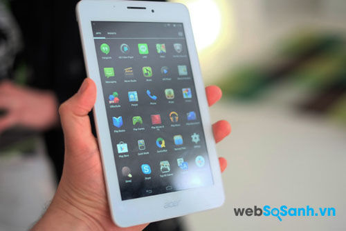 Đánh giá máy tính bảng Acer Iconia One 7