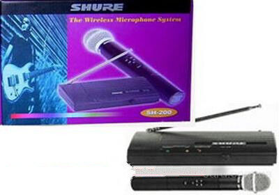 Đánh giá micro không dây Shure SH-200
