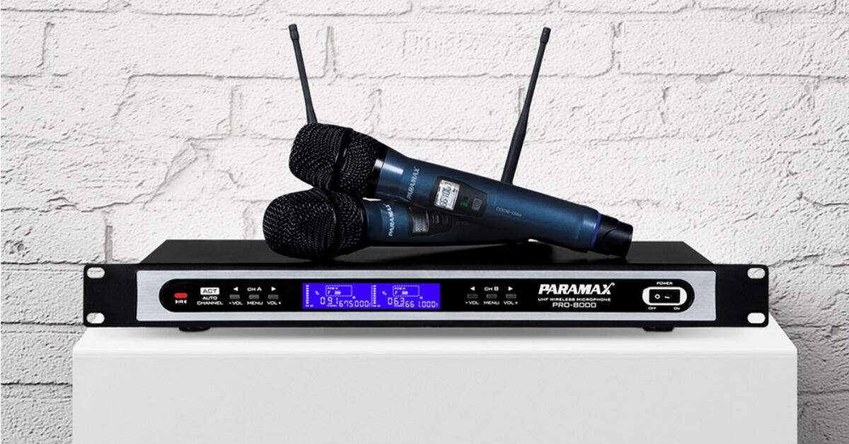 Đánh giá micro Paramax Pro-8000: Chống nhiễu, chống hút tốt!