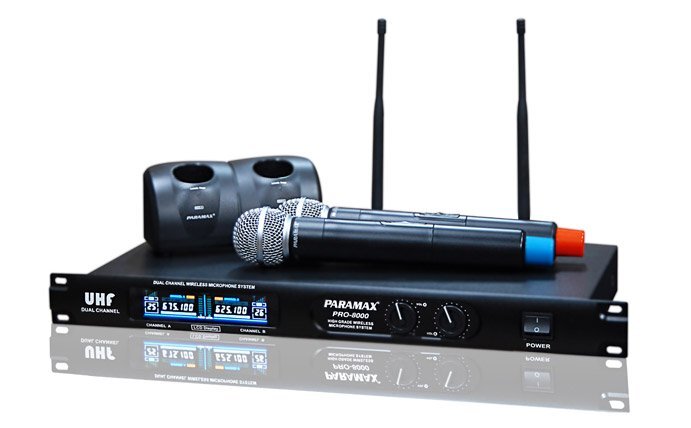 Đánh giá Micro Paramax PRO-8000 - Micro không dây