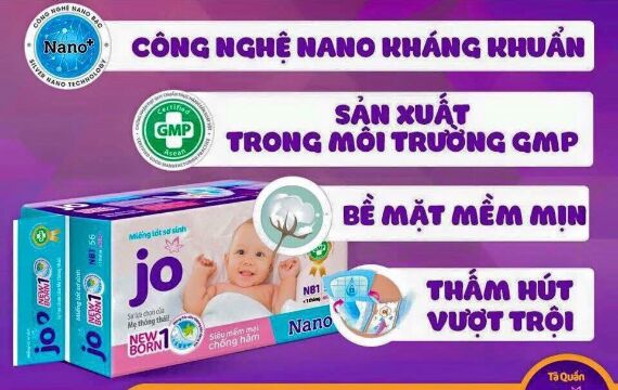 Đánh giá miếng lót sơ sinh Jo có tốt không chi tiết? 6 lý do nên mua