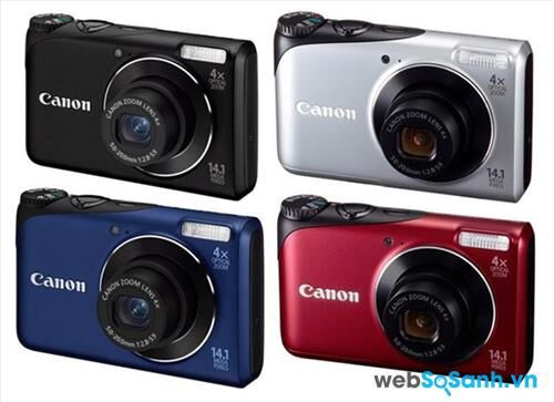 Đánh giá nhanh máy ảnh Canon PowerShot A2200