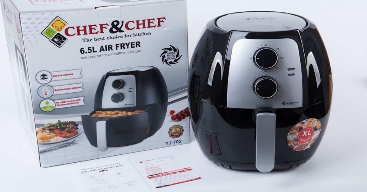Đánh giá nồi chiên không dầu YJ-702 của Chef & Chef có tốt không?
