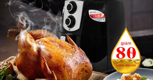 Đánh giá nồi chiên không dầu Iruka có tốt không? Giá bao nhiêu?