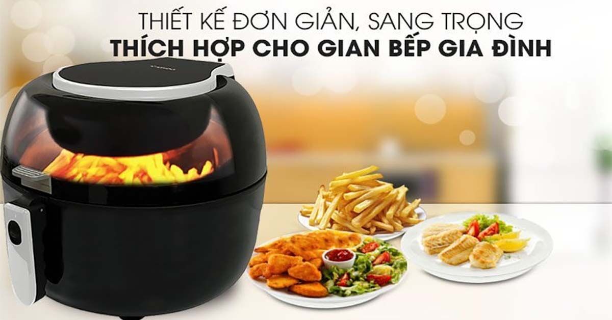 Đánh giá nồi chiên không dầu Rapido có tốt không?