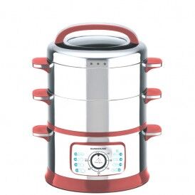 Đánh giá nồi hấp đa năng Sunhouse SHD4402: Dung tích vừa phải
