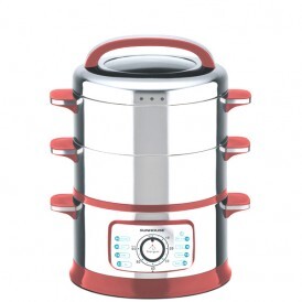 Đánh giá nồi hấp đa năng Sunhouse SHD4402: Dung tích vừa phải