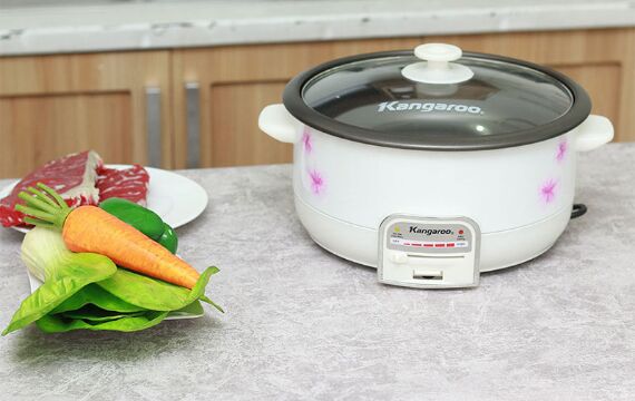 Đánh giá nồi lẩu điện Kangaroo có tốt không, giá bao nhiêu, cách dùng?
