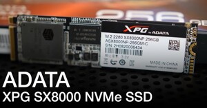 Đánh giá ổ cứng thể rắn ADATA XPG SX8000