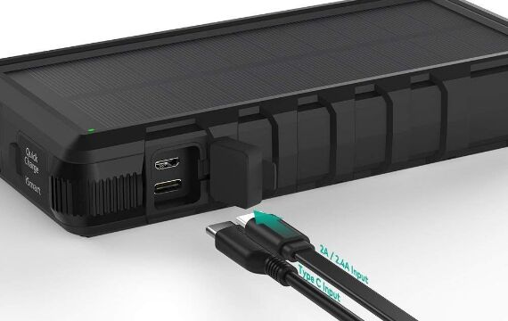 Đánh giá pin dự phòng năng lượng mặt trời Ravpower RP-PB083 chi tiết