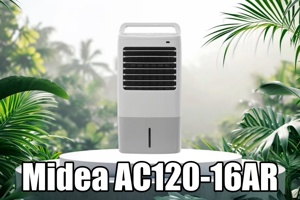 Đánh giá quạt điều hòa Midea AC120-16AR – Tiết kiệm và hiệu quả