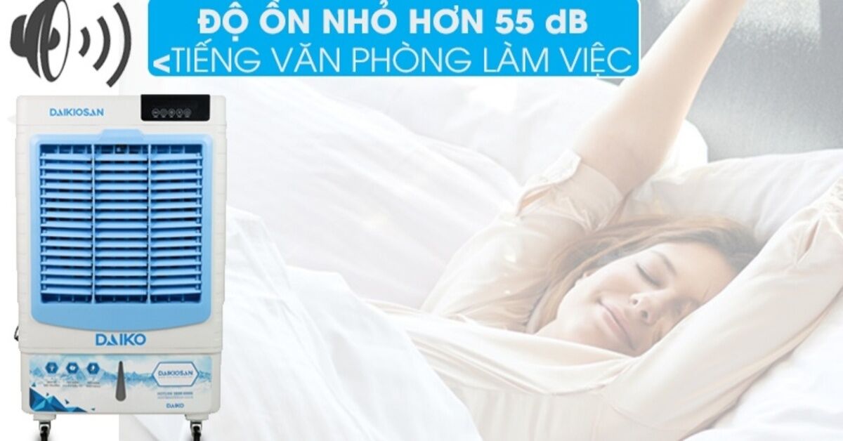 Đánh giá quạt điều hòa Daikiosan DKA-04500D: Mạnh mẽ với công suất 200W nhưng hoạt động cực kì êm ái