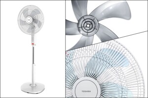 Đánh giá quạt đứng Toshiba F-ASB50VN(W) - Quạt đẹp, chạy khỏe, tính năng cơ bản