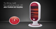 Đánh giá quạt sưởi hồng ngoại Sunhouse Model SHD7022