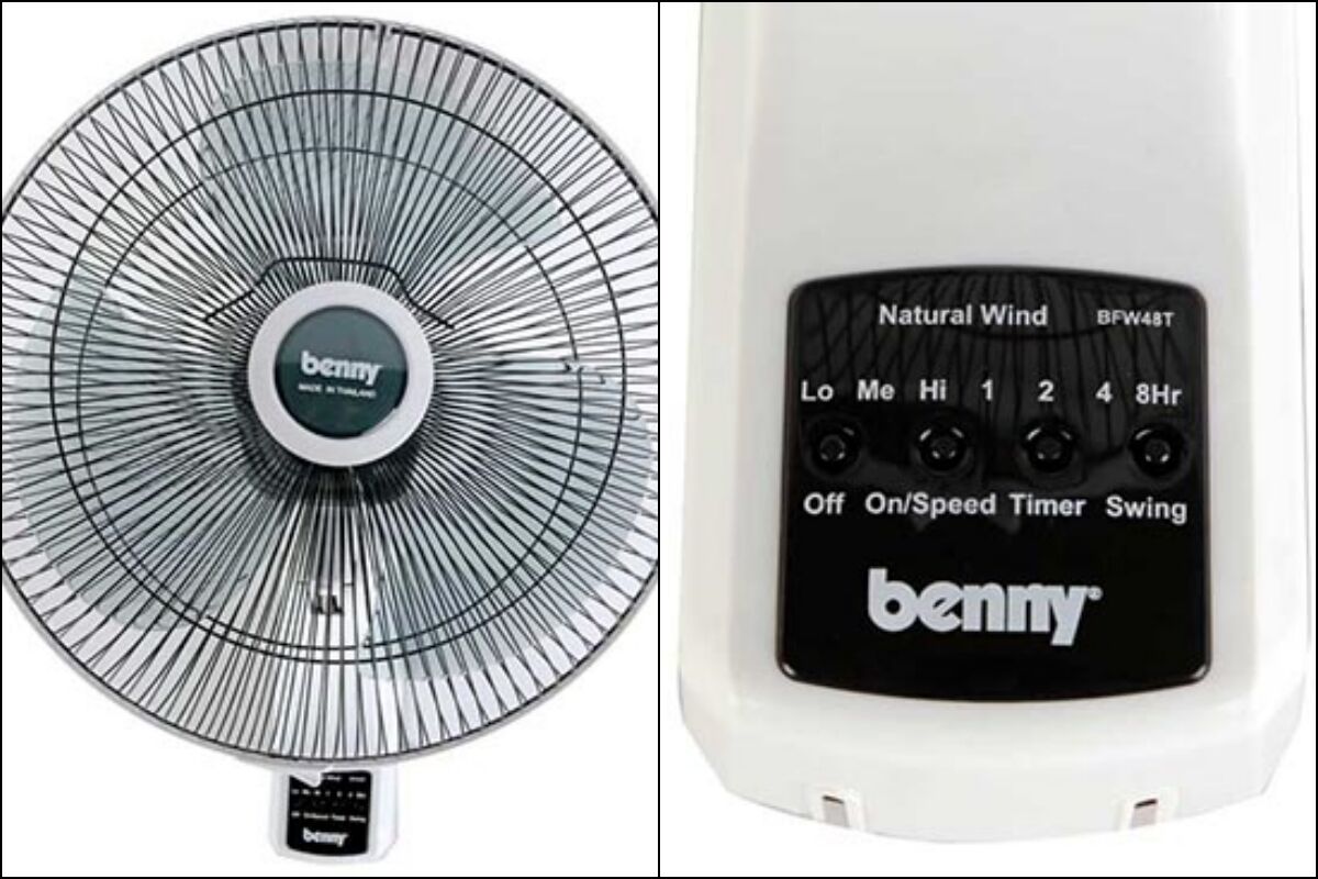 Đánh giá quạt treo tường Benny BFW48T sử dụng thoải mái ở mọi không gian