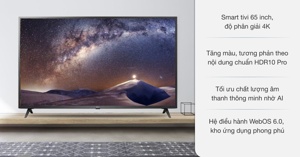 Đánh giá smart tivi LG 65 inch 4K 65UP7550PTC