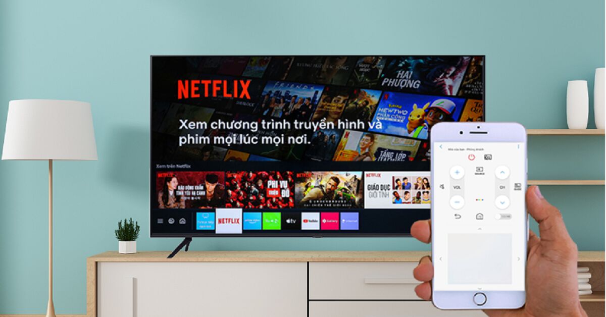 Đánh giá smart tivi Samsung 4K 43 inch 43AU7000 UHD