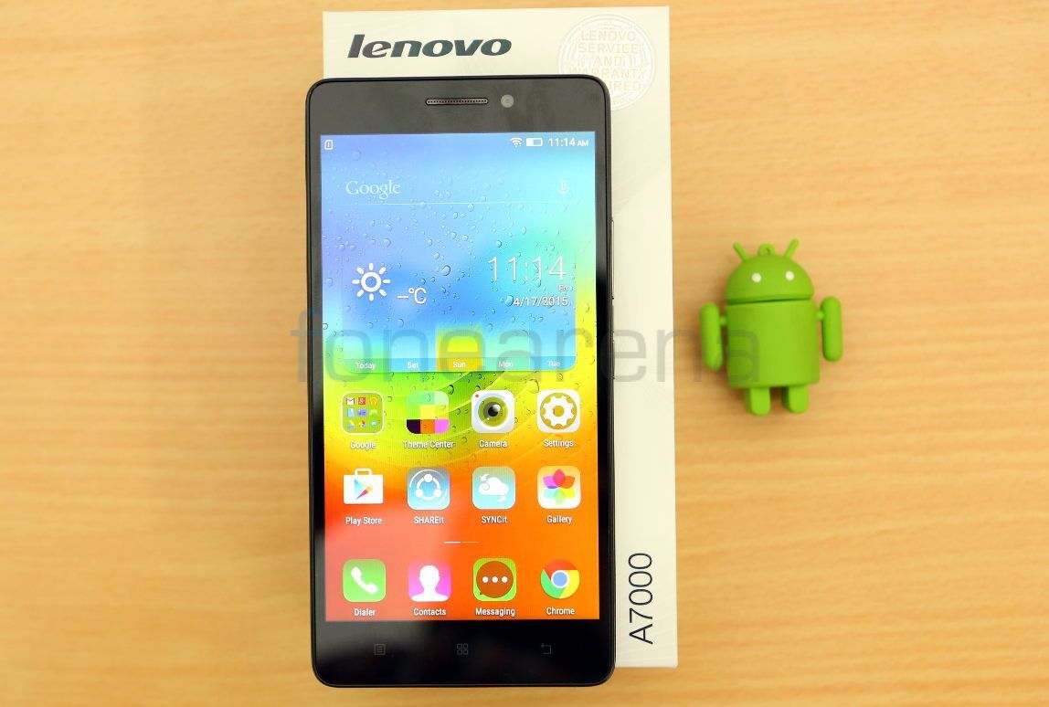 Đánh giá smartphone tầm trung Lenovo A7000