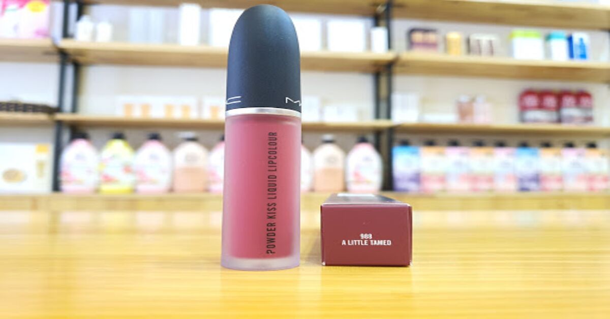 Đánh Giá Son Kem Mac 988 Powder Kiss Liquid Lipcolour