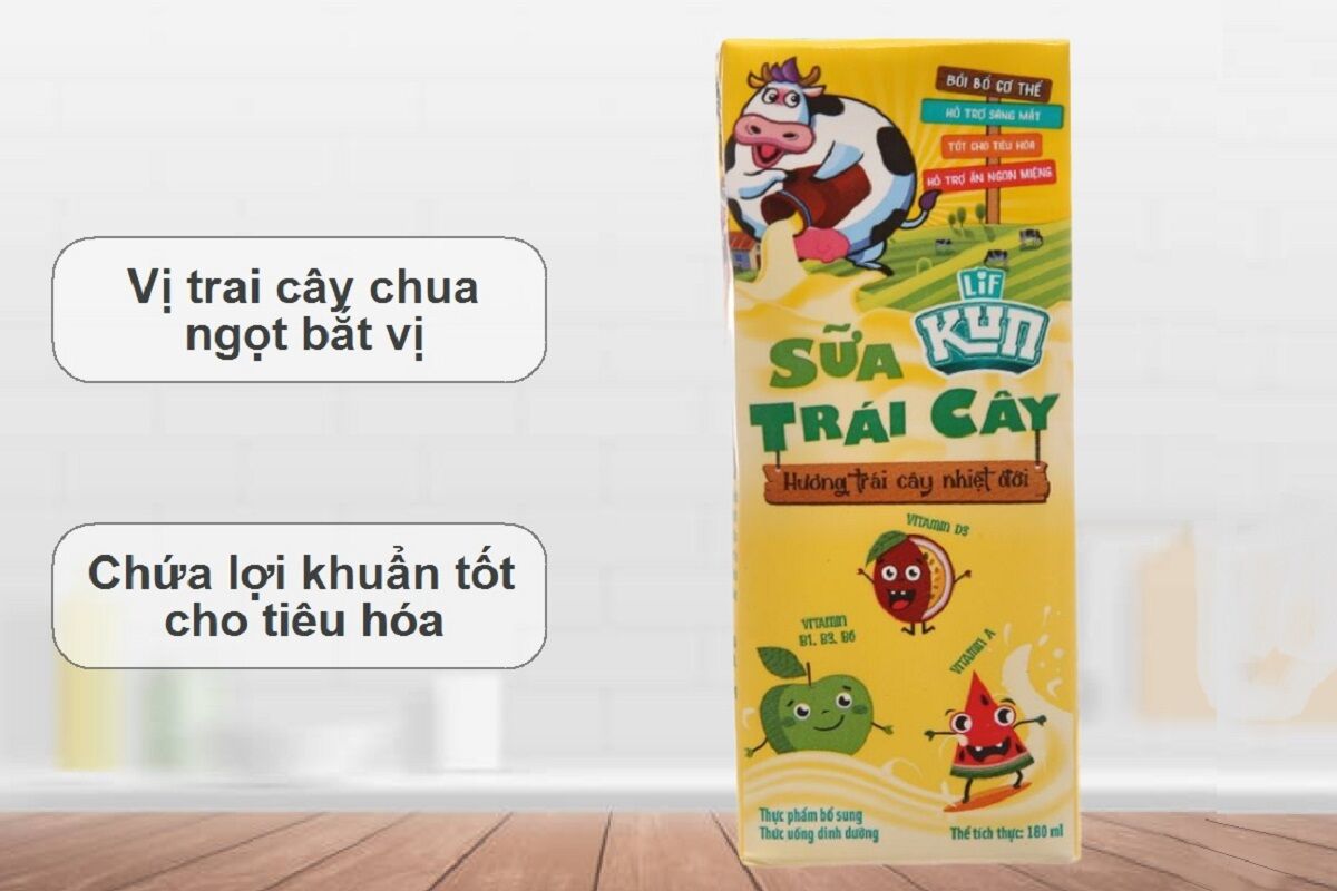 Đánh giá chỉ sữa Kun Trái Cây nhiệt đới gió mùa - vị sữa Kun mới