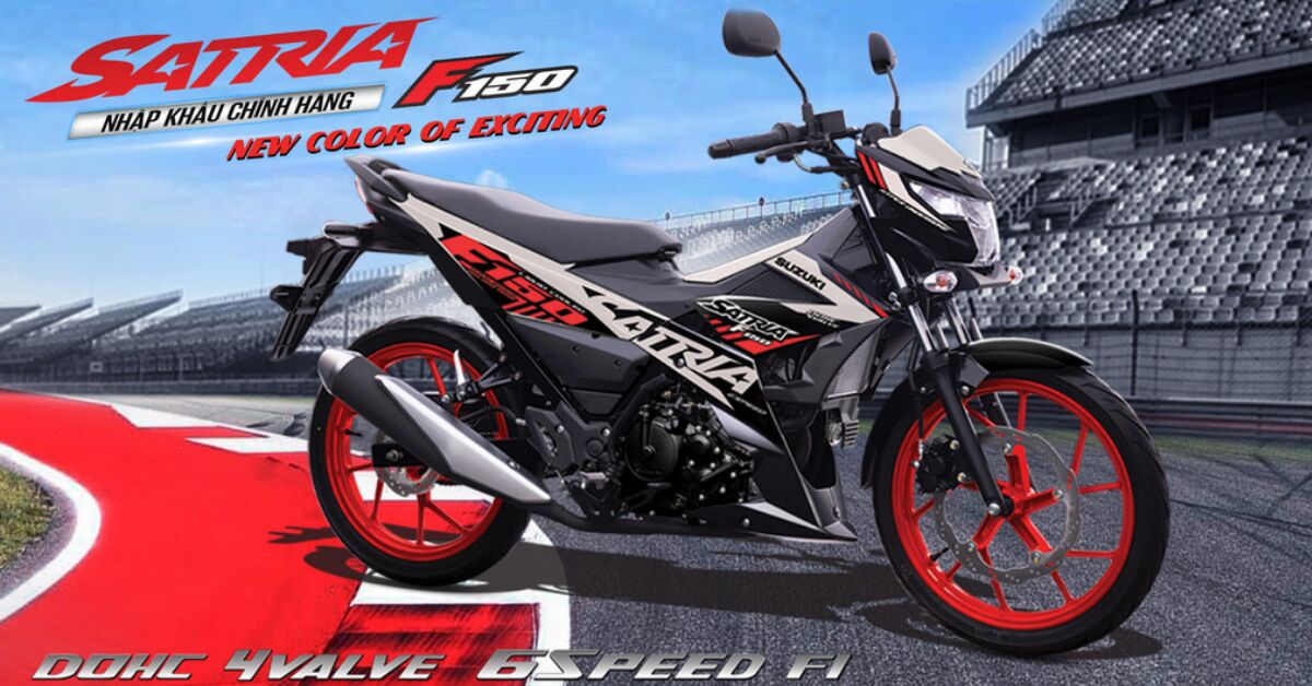 Đánh giá Suzuki Satria F150 2021 - mẫu xe máy côn tay đáng mua 2022
