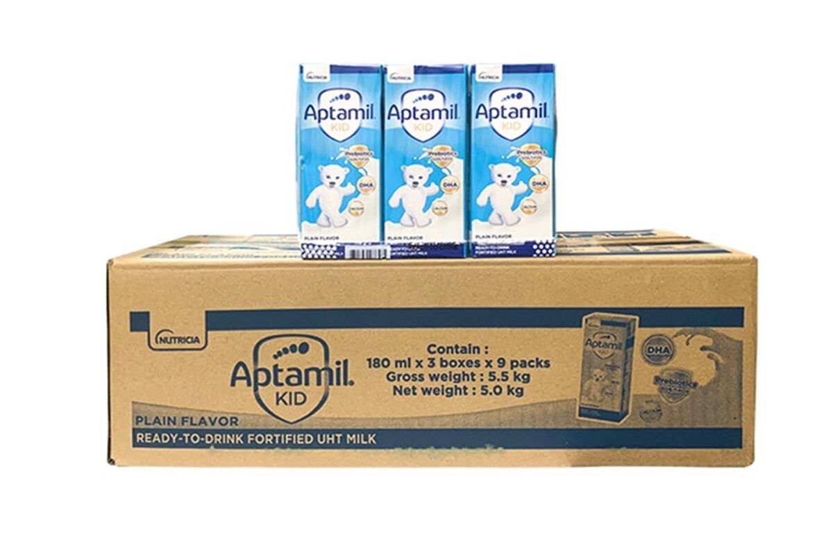 Đánh giá thành phần, công dụng sữa Aptakid pha sẵn