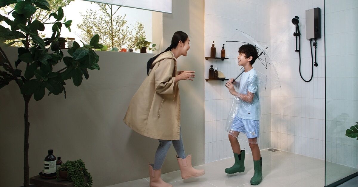 Đánh giá thiết kế, công nghệ tích hợp trên bình nước nóng Panasonic DH-4US1VS