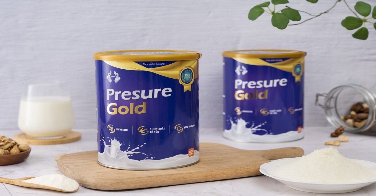 Đánh giá thực phẩm dinh dưỡng có bổ sung sữa non Presure Gold từ A - Z