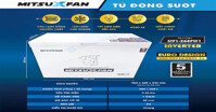 Đánh giá tủ đông MitsuXfan 1 ngăn Mf1-268fw1 có tốt không?