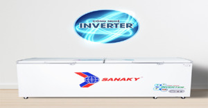 Đánh giá tủ đông Sanaky Inverter Vh-8699hy3n chi tiết